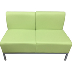 Диван Мягкий офис Компакт двухместный салатовый