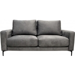 Диван Мягкий офис Мао двухместный Силджи серый