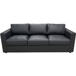 Диван Мягкий офис Милан трехместный DOLLARO темно-серый