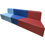 Диван Мягкий офис Мозайка четырехместный цвет на выбор