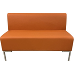 Диван Мягкий офис Офис двухместный оранжевый