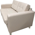 Диван Мягкий офис Офис Классик двухместный раскладной кремовый