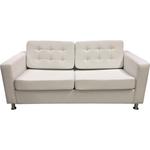 Диван Мягкий офис Офис Классик Люкс трехместный раскладной кремовый (матовый)