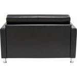 Диван Мягкий офис Офис Классик Мини двухместный раскладной черный