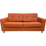 Диван Мягкий офис Офис Классик трехместный оранжевый
