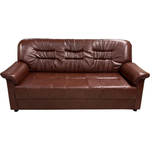 Диван Мягкий офис Премьер трехместный раскладной бренди