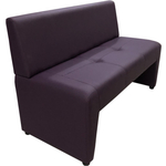 Диван Мягкий офис Ритм двухместный фиолетовый