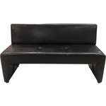 Диван Мягкий офис Ритм двухместный шоколадный