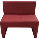 Диван Мягкий офис Ритм одноместный красный