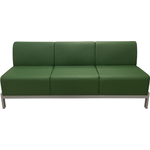 Диван Мягкий офис Сандра трехместный зеленый