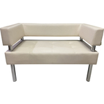 Диван Мягкий офис Сатурн двухместный бежевый