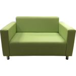 Диван Мягкий офис Селена двухместный салатовый