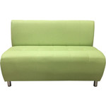 Модуль Мягкий офис Секция дивана Альфа двухместная салатовая
