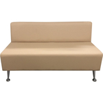 Модуль Мягкий офис Секция дивана Вайт двухместная бежевая