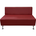 Модуль Мягкий офис Секция дивана Вайт двухместная красная