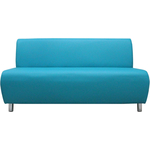 Модуль Мягкий офис Секция дивана Классик двухместная бирюзовая