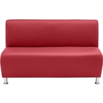 Модуль Мягкий офис Секция дивана Классик двухместная красная