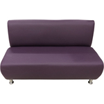 Модуль Мягкий офис Секция дивана Классик двухместная фиолетовая