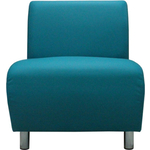 Модуль Мягкий офис Секция дивана Классик одноместная бирюзовая