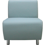 Модуль Мягкий офис Секция дивана Классик одноместная ментоловая