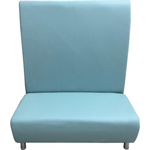 Модуль Мягкий офис Секция дивана Классик с высокой спинкой двухместный ментоловый