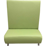 Модуль Мягкий офис Секция дивана Классик с высокой спинкой двухместный салатовый