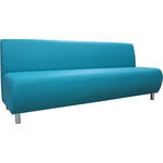 Модуль Мягкий офис Секция дивана Классик трехместная бирюзовая