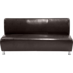 Модуль Мягкий офис Секция дивана Классик трехместная шоколадная