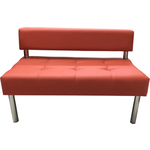 Модуль Мягкий офис Секция дивана Сатурн двухместная Oregon 23 морковная