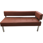 Модуль Мягкий офис Секция дивана Сатурн ЛП трехместная паприка