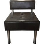 Модуль Мягкий офис Секция дивана Сатурн одноместная шоколадная