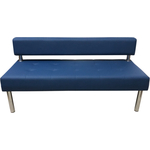 Модуль Мягкий офис Секция дивана Сатурн трехместная синяя