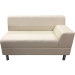 Модуль Мягкий офис Секция дивана Флагман ЛП двухместная кремовая