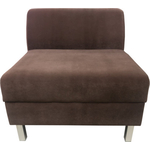 Модуль Мягкий офис Секция дивана Флагман одноместная коричневый