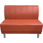 Модуль Мягкий офис Секция дивана Холл двухместная Magic оранжевый