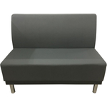 Модуль Мягкий офис Секция дивана Холл двухместная серая