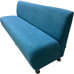 Модуль Мягкий офис Секция дивана Классик трехместная капровелюр BHRYA бирюзовая