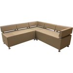 Диван угловой Мягкий офис Бетта в.2 четырехместный бежевый