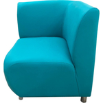 Модуль Мягкий офис Угловая секция Классик бирюзовая