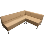 Мягкий офис Угловой диван Вайт четырехместный бежевый