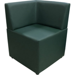 Модуль Мягкий офис Угловая секция Ритм зеленая