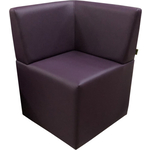 Модуль Мягкий офис Угловая секция Ритм фиолетовая