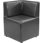 Модуль Мягкий офис Угловая секция Ритм черный