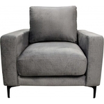 Кресло Мягкий офис Мао Силджи серый