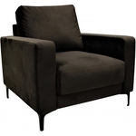 Кресло Мягкий офис Мао Силджи шоколадный