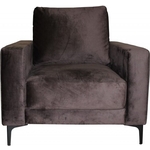 Кресло Мягкий офис Мао Силджи шоколадный