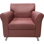 Кресло Мягкий офис Европа berry ягодный