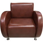 Кресло Мягкий офис Классик Apollo бренди