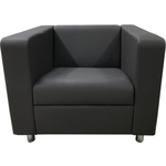 Кресло Мягкий офис Аполло серый