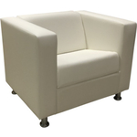 Кресло Мягкий офис Аполло белый